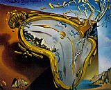 Salvador Paintings - Melting Watch by Salvador Dali